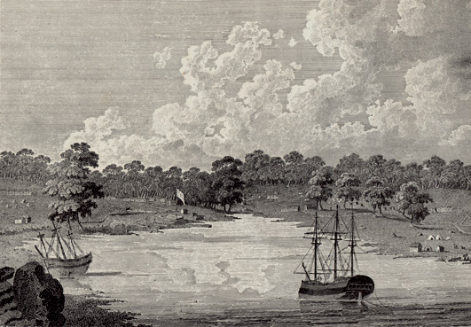 Sydney Cove 1788 by John Hunter