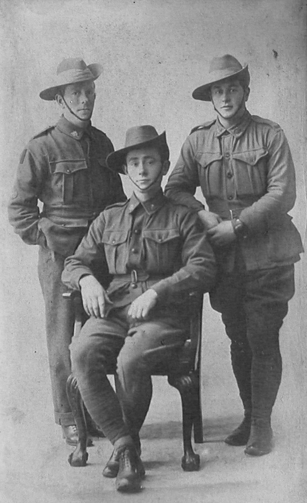 Three soldiers